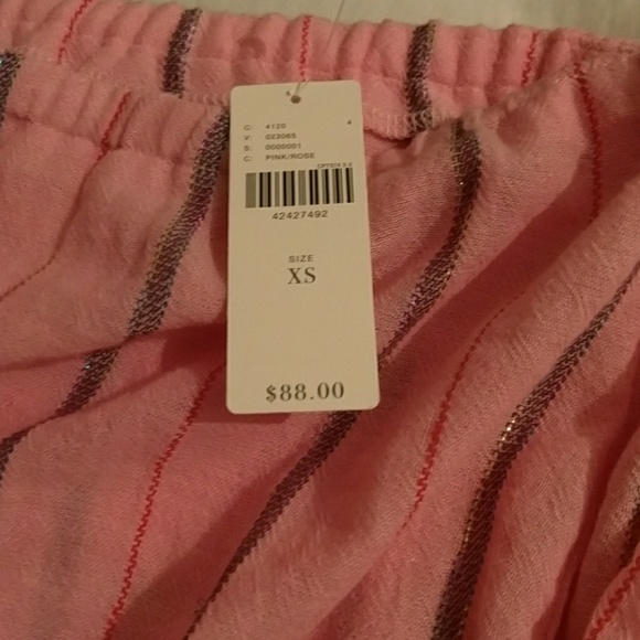 NWT Anthropologie pink tie skirt - Picture 3 of 4